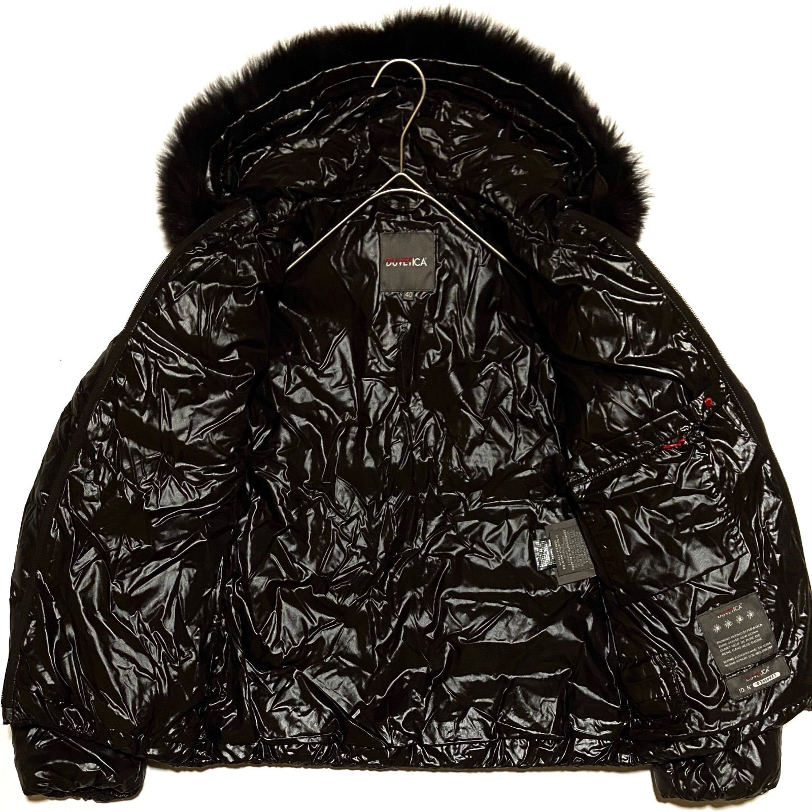 DUVETICA デュベティカ ダウンジャケット ADHARA Y2K 光沢 短丈 フード