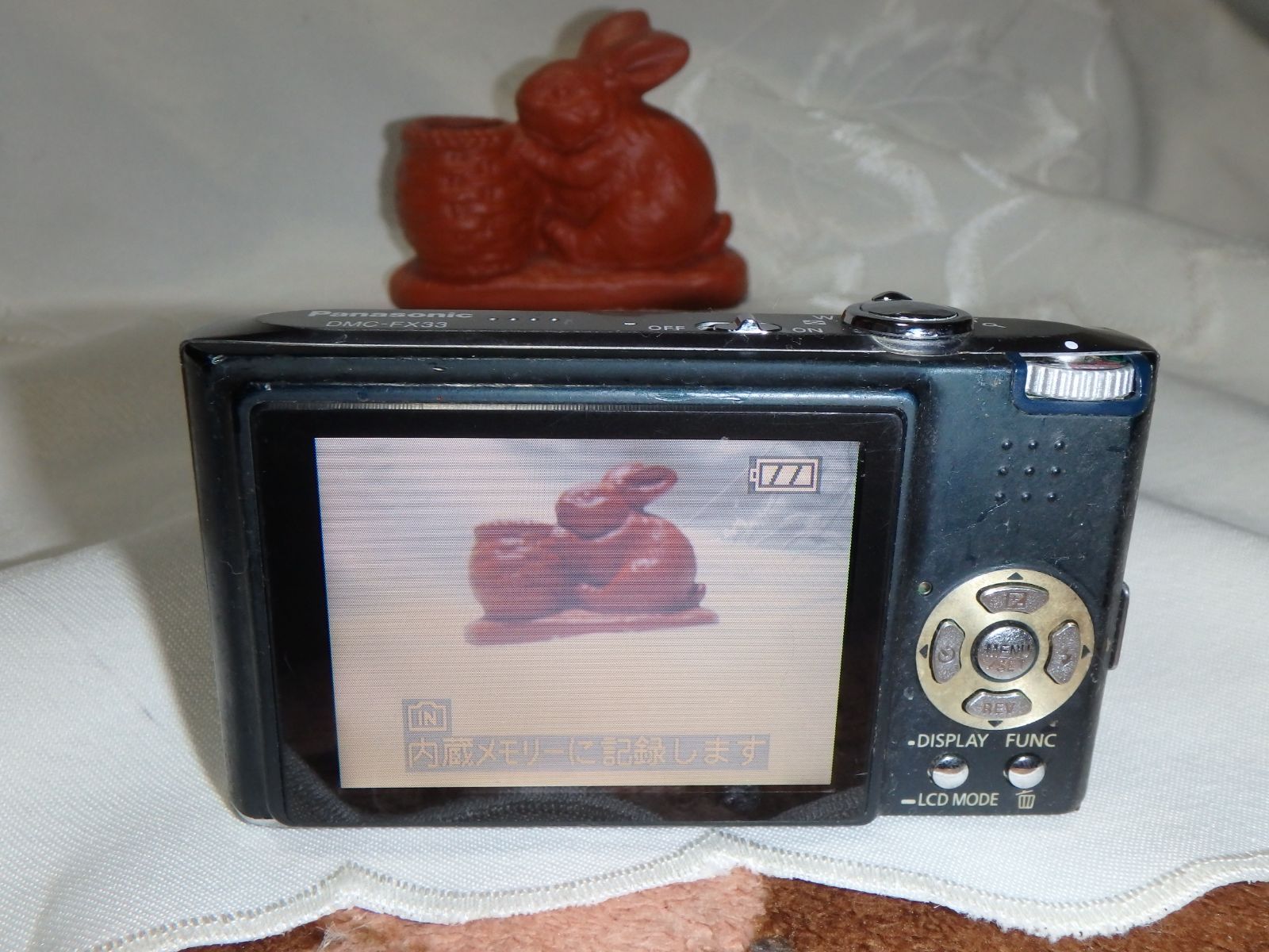 動作品 PANASONIC DMC-FX33 LUMIX デジタルカメラ 難 - メルカリ