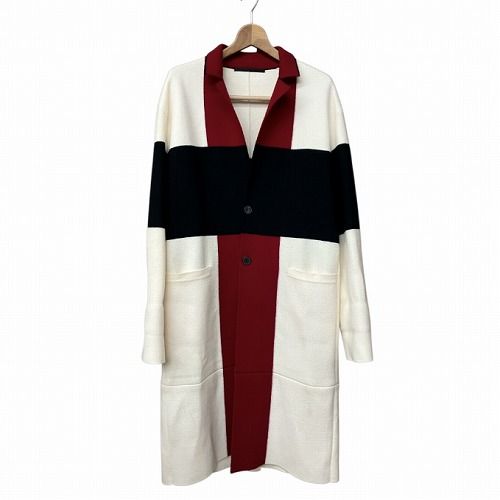 ハイダーアッカーマン Haider Ackermann 切替 ニットコート ハイダーアッカーマン Haider Ackermann 切替 ニットコート