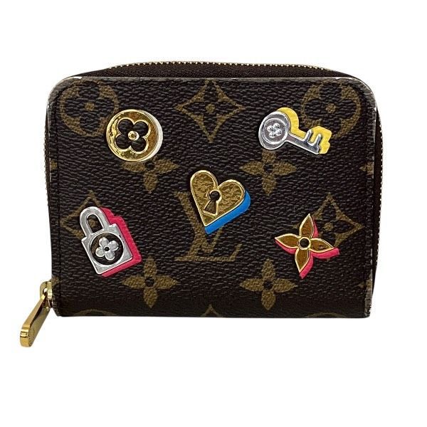 ルイヴィトン Louis Vuitton モノグラム ラブロック ジッピーコイン