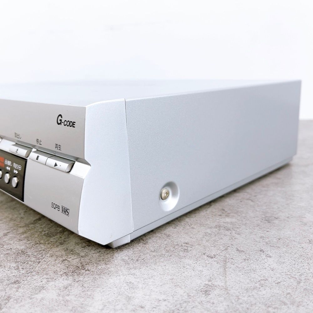 H-494 Panasonic ビデオデッキ NV-HX33G シルバー 動作品 Hi-Fi VHS G