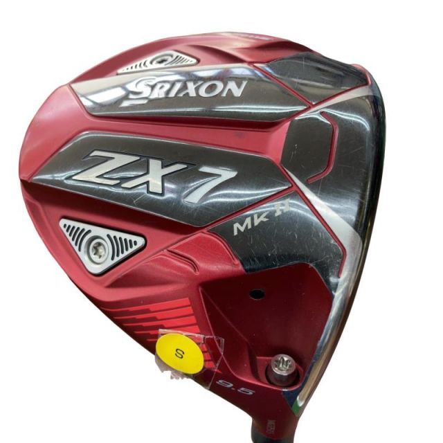 中古】 ダンロップ SRIXON ZX7 Mk II レッド 9.5° ドライバー DR 純正