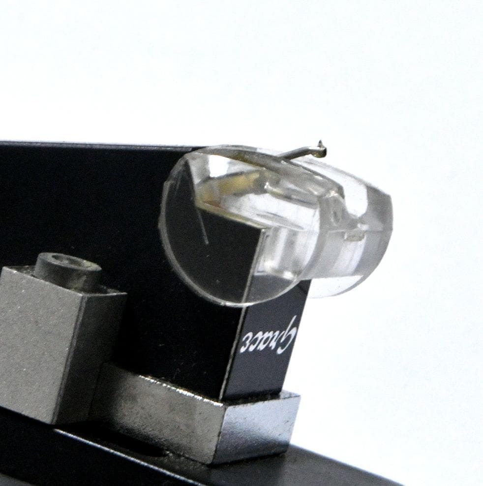 GRACE F-8L カートリッジ マイクロ製ヘッドシェル付き 針残量あり(MM