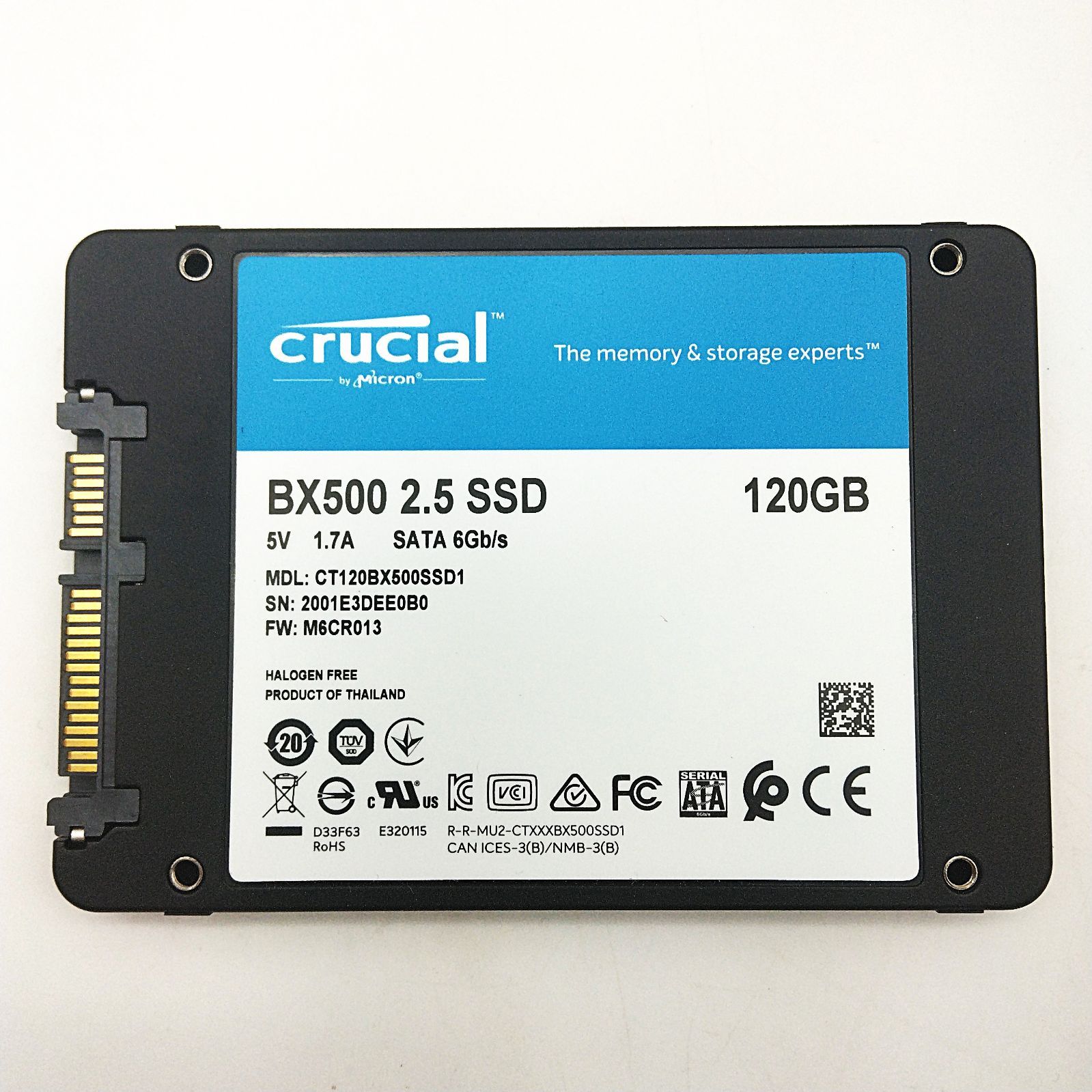 フォロワ割】中古 SSD SATA 120GB 2.5インチ ノートパソコン