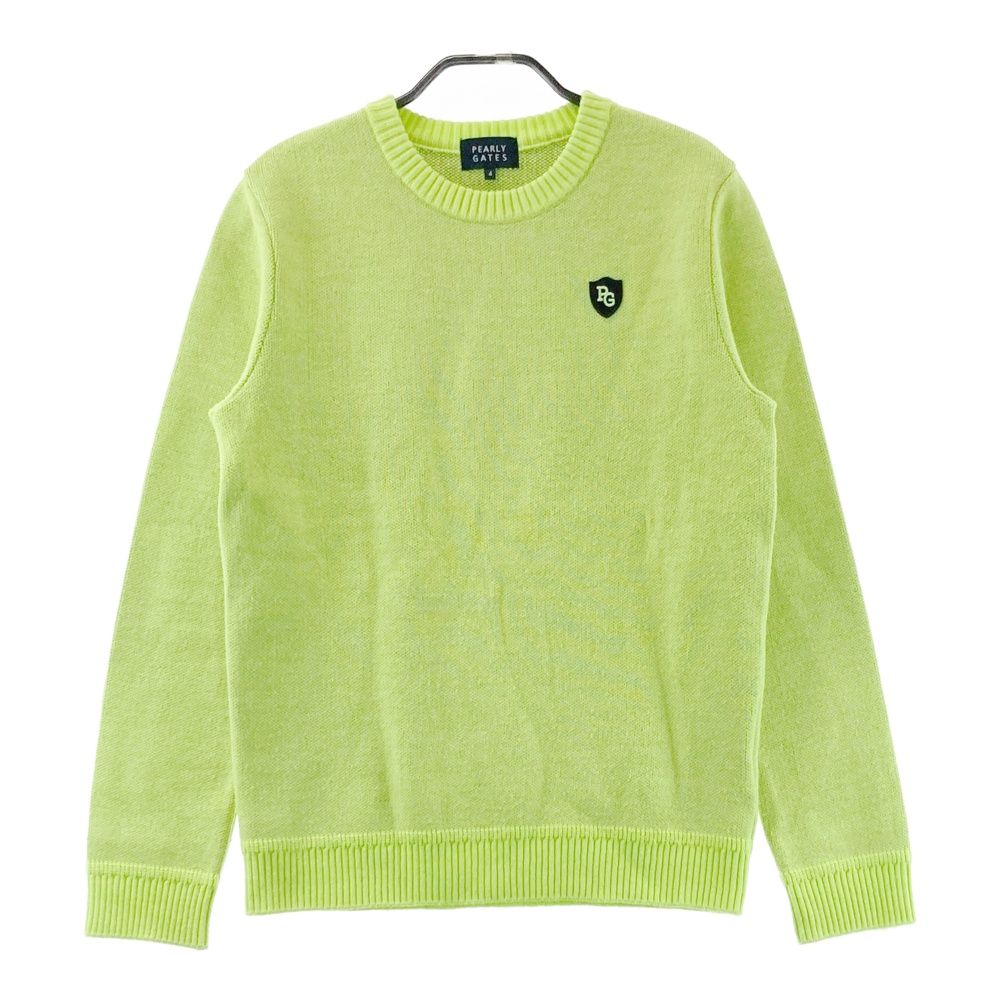 サイズ：4 PEARLY GATES パーリーゲイツ ニット グリーン系