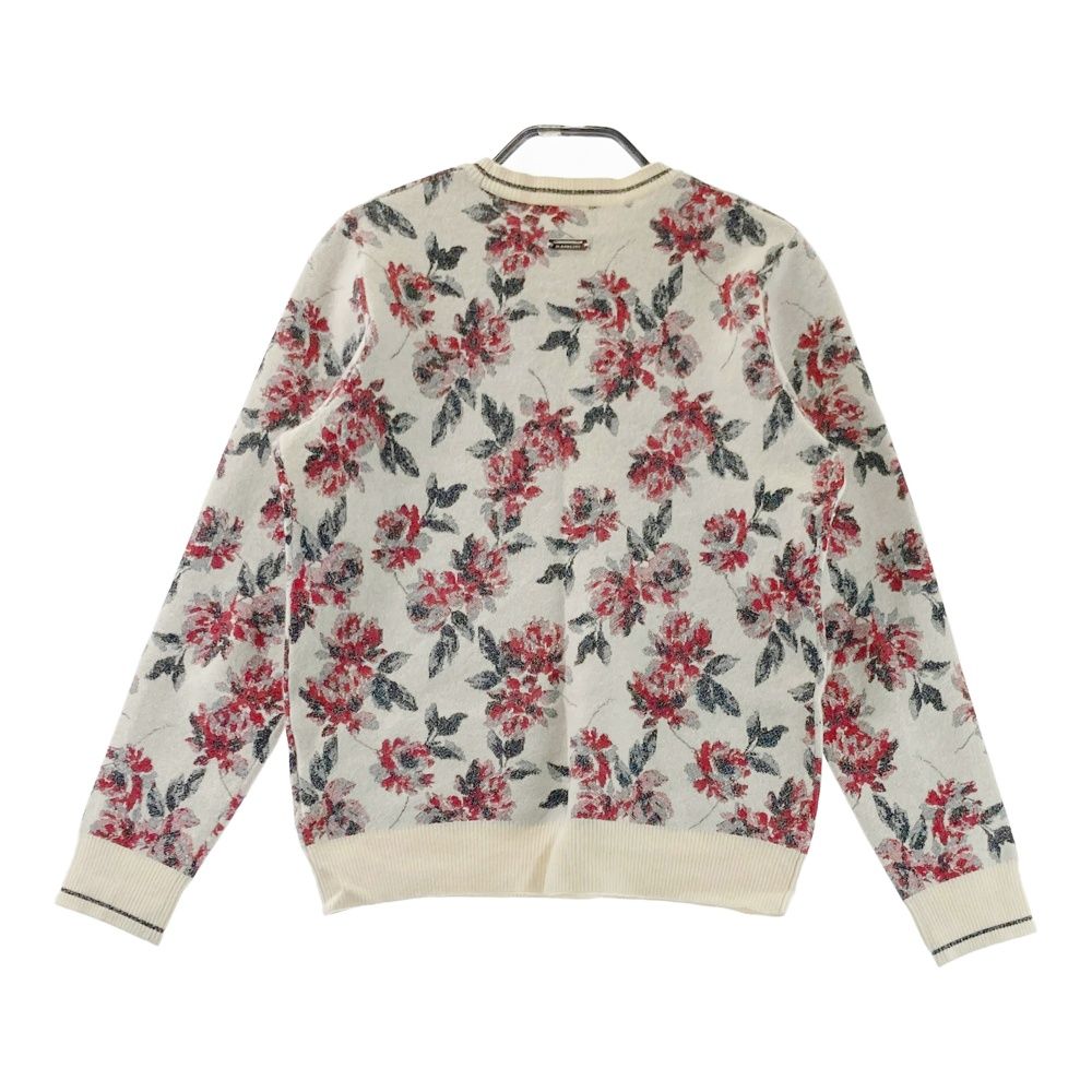 サイズ：L ST ANDREWS セントアンドリュース ニットセーター 花柄
