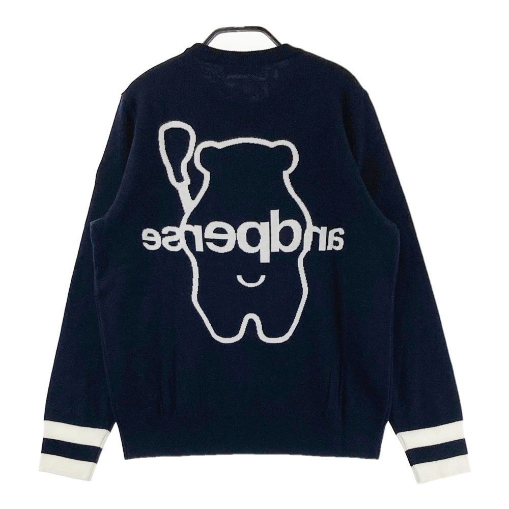 サイズ：M AND PER SE アンパスィ 2025年モデル クルーネック 長袖