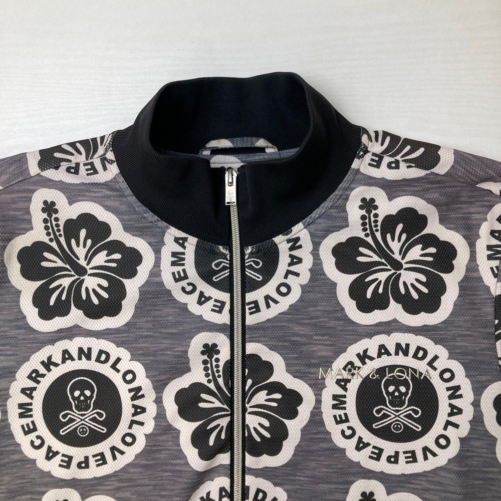 サイズ：50 MARK&LONA マークアンドロナ ジップジャケット スカル