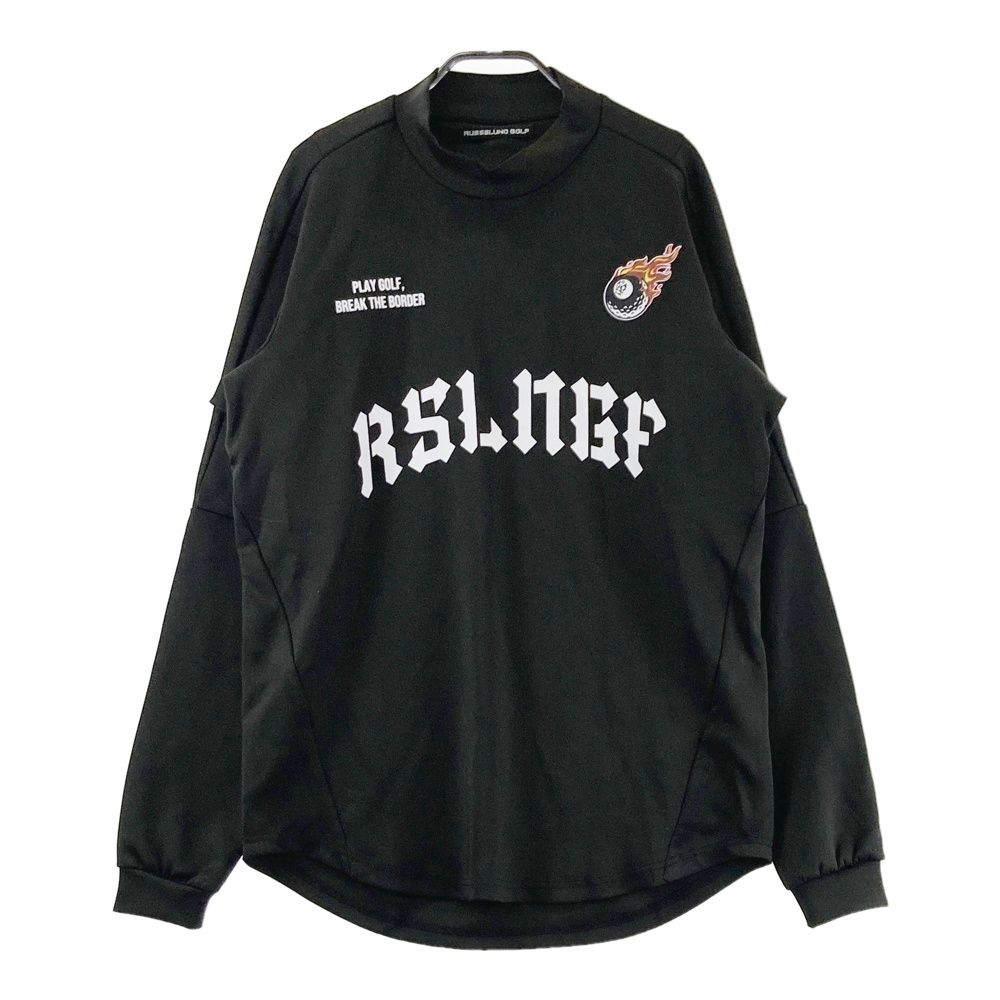 Russeluno 黒 長袖 ハイネック シャツ サイズ4 サイズ：4 RUSSELUNO ラッセルノ 2024年モデル ハイネック長袖Tシャツ