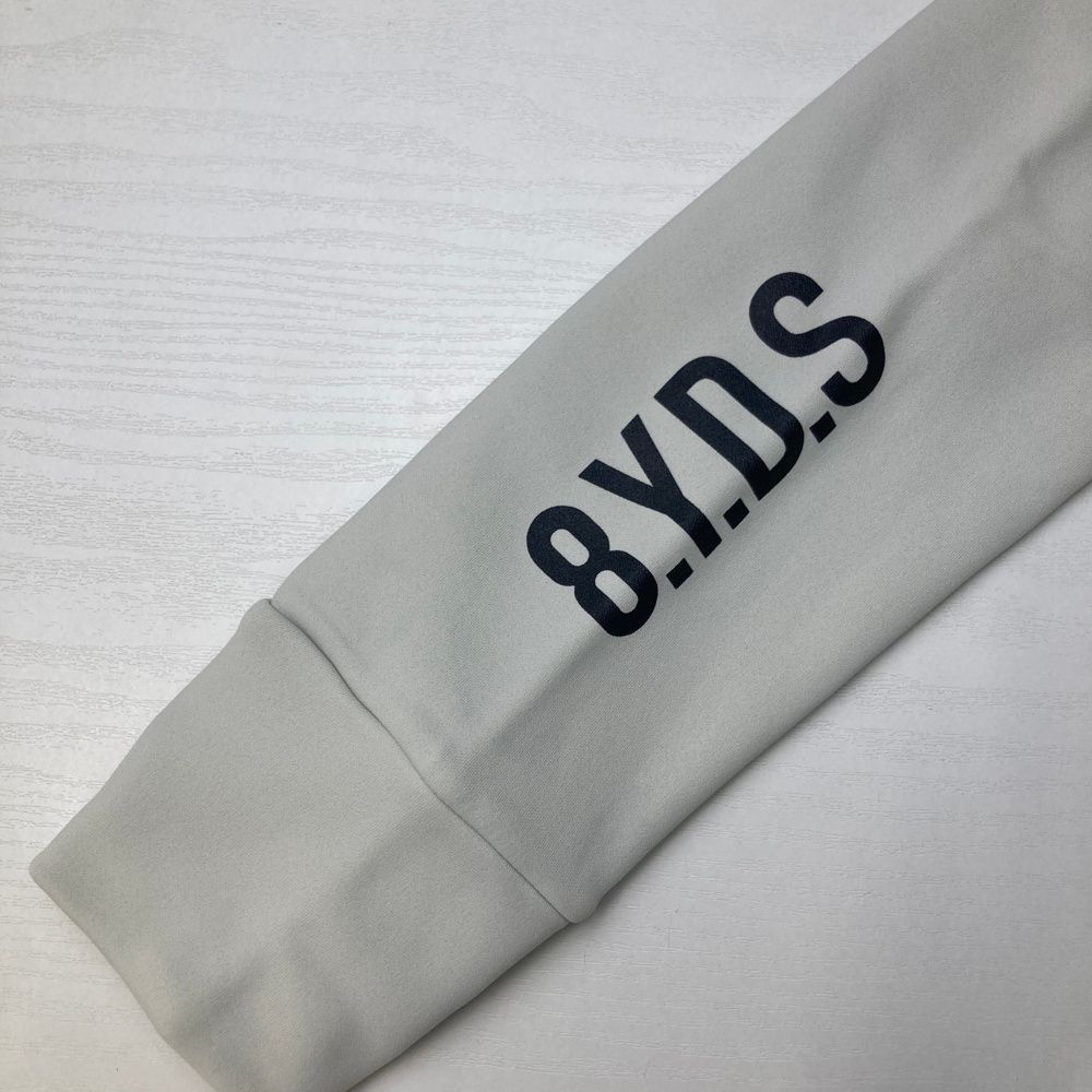 サイズ：L 8YARDS ハチヤーズ ハイネック 長袖Tシャツ グレー系