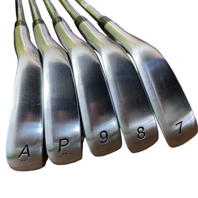 中古】 プロギア PRGR 03 5S アイアンセット IR スペックスチールIII