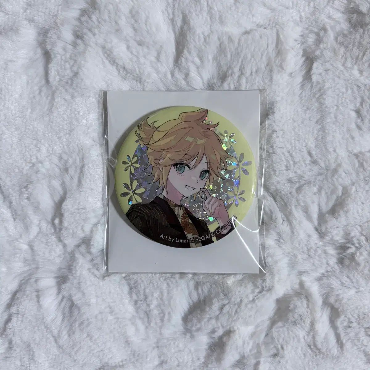 プロジェクトセカイ 鏡音レン クリフェスタ 2024 ホログラム 缶バッジ