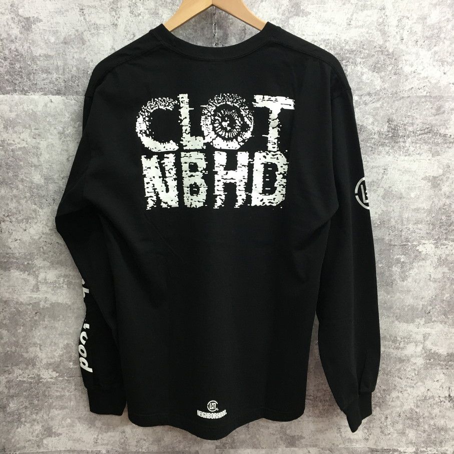 NEIGHBORHOOD ネイバーフッド NH × CLOT TE LS-1 ロンT 長袖Tシャツ