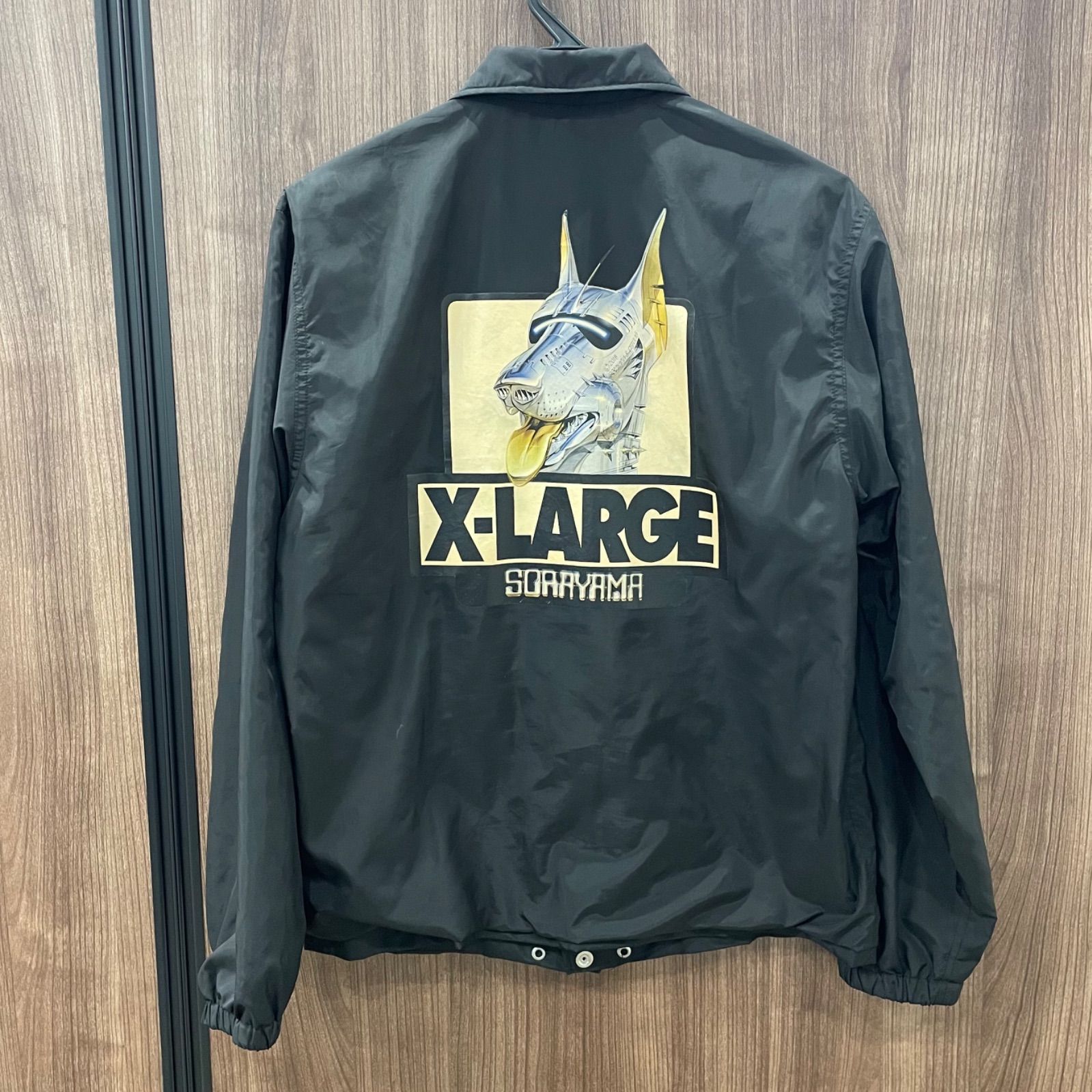 エクストララージ/XLARGE 空山基 コラボSORAYAMA コーチジャケット ☆XLARGE エクスララージ 空山基 そらやまはじめ SORAYAMA HAJIME