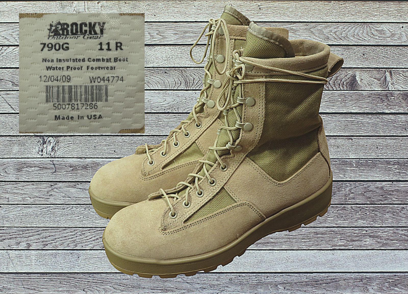 ✅️ 試履のみ 11R ROCKY ロッキー USA製 ミリタリーブーツ 790G