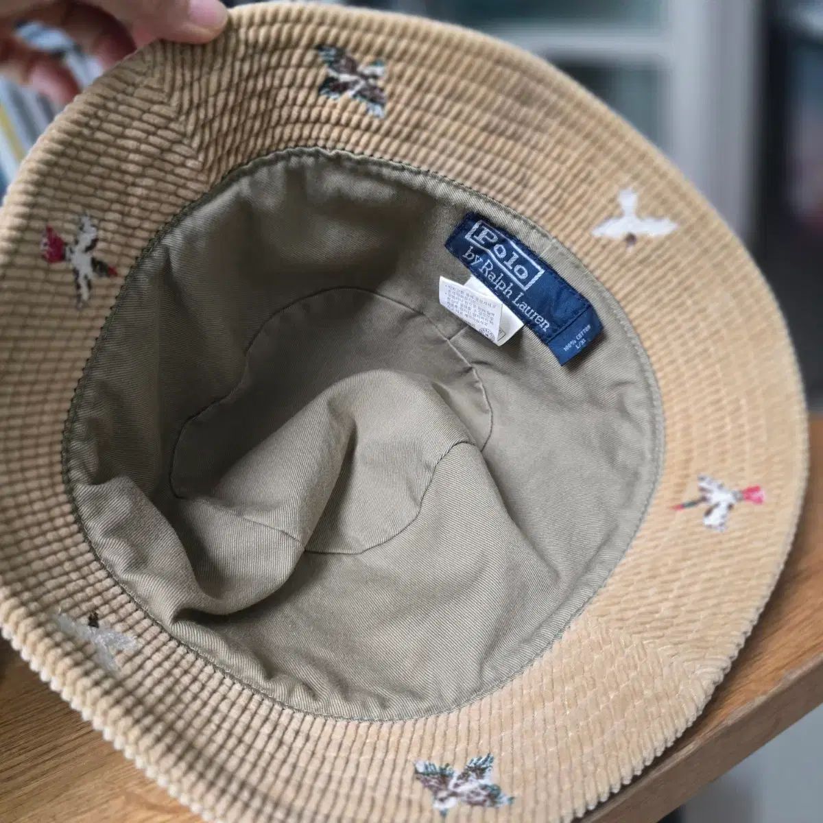 ポロラルフローレン コーデュロイ バケットハット L/XL - メルカリ