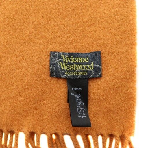 ヴィヴィアンウエストウッド Vivienne Westwood マフラー フリンジ