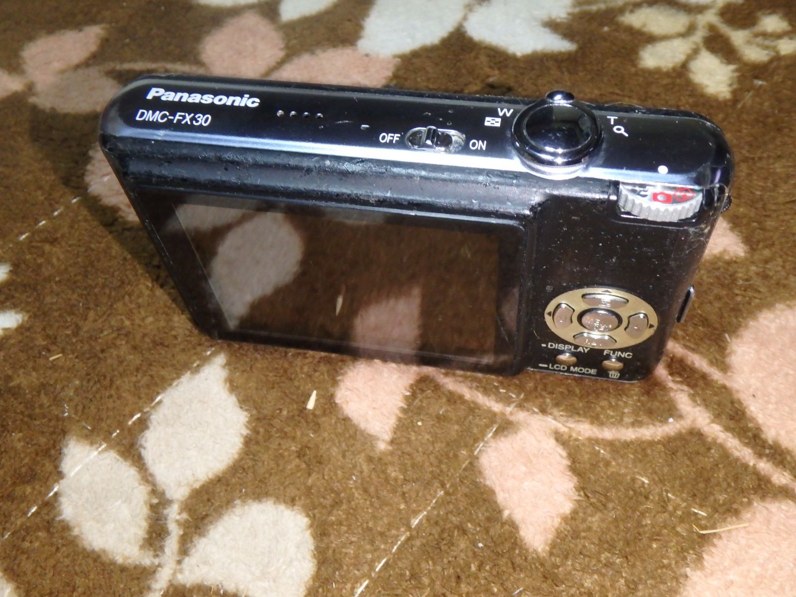 動作品 PANASONIC DMC-FX30 LUMIX デジタルカメラ - メルカリ