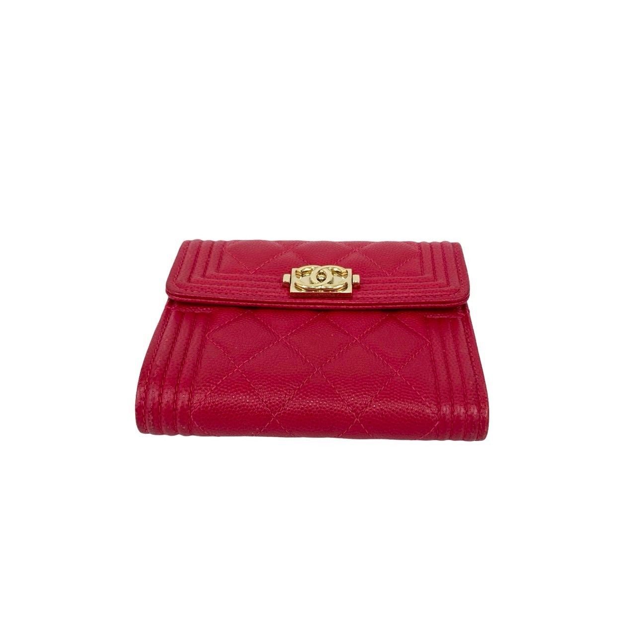 極 美品 シール有 23番台 CHANEL シャネル ボーイシャネル ココマーク