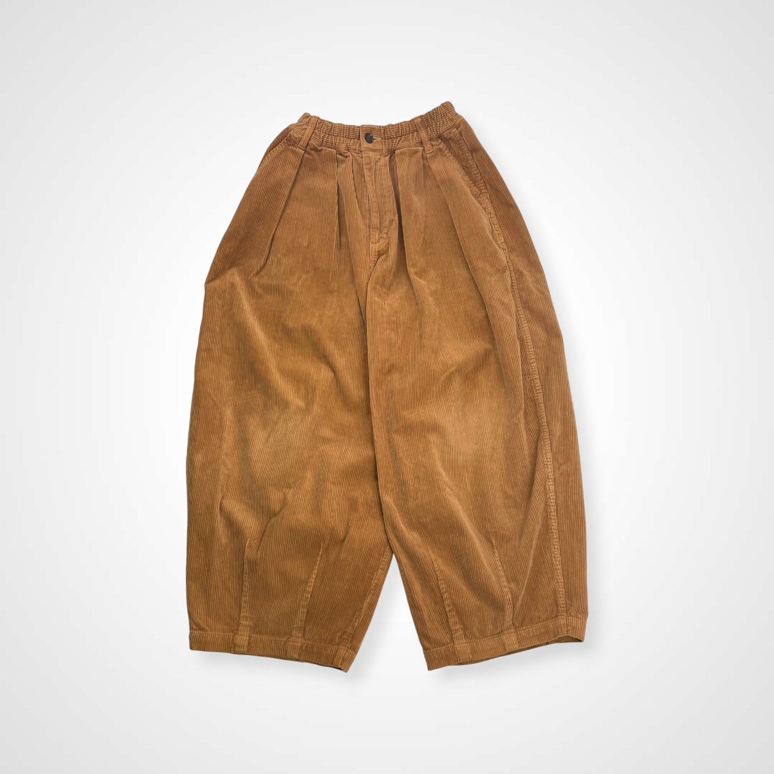 HARVESTY ハーベスティ / コーデュロイサーカスパンツ ブラウン 参考