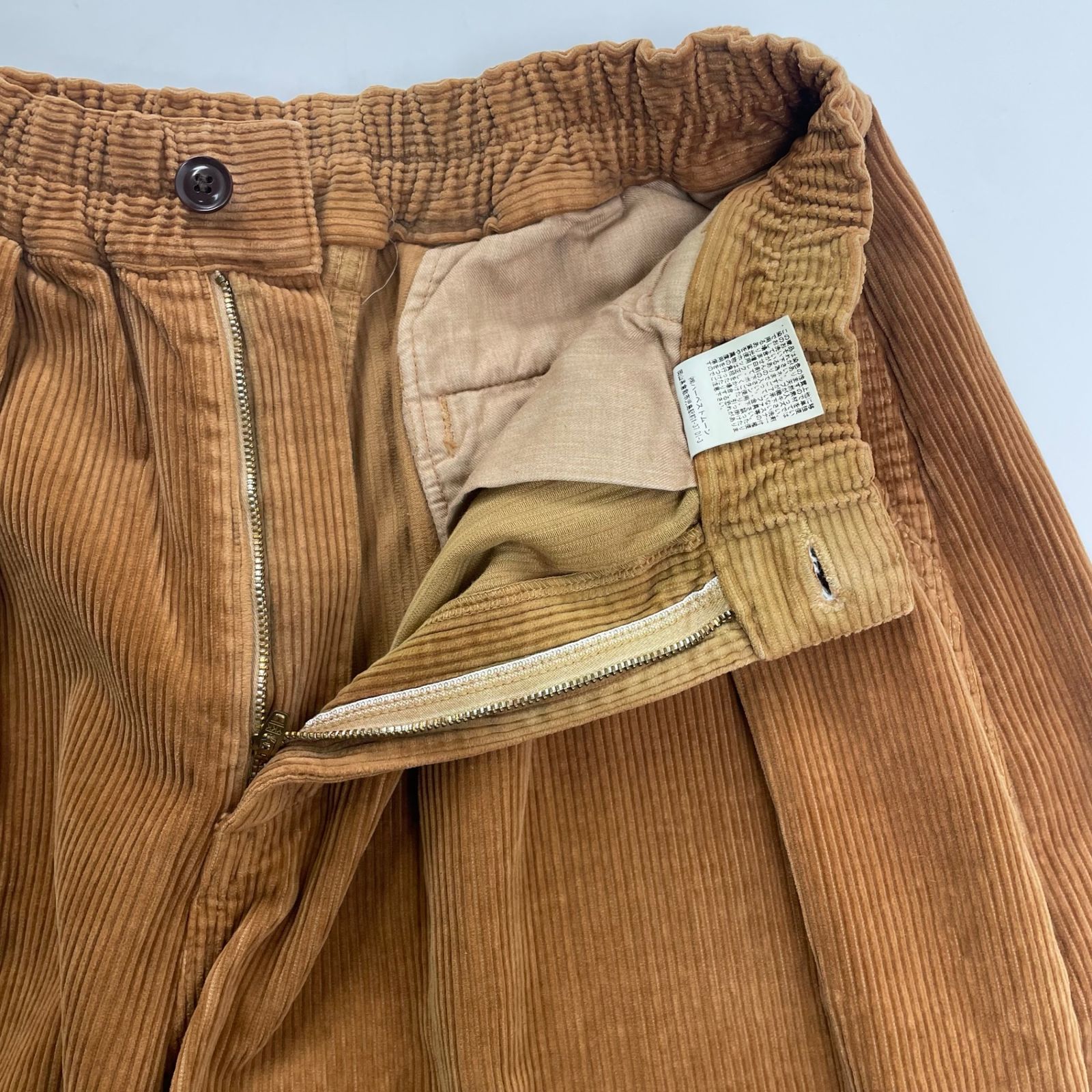 HARVESTY ハーベスティ / コーデュロイサーカスパンツ ブラウン 参考