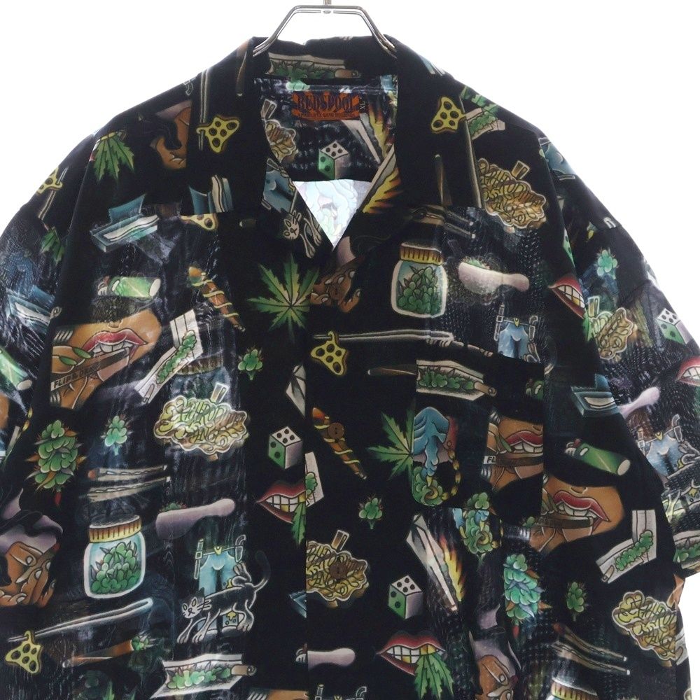 BUDSPOOL (バッズプール) ×UE THE PARLOUR FLIP&DRAW HAWAIIAN SHIRT 