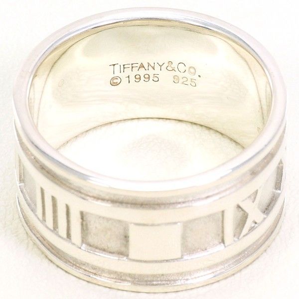 ティファニー アトラスワイド シルバー リング ring 指輪 18.5号 総
