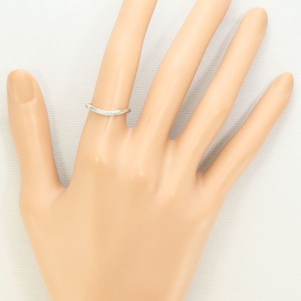 シチズンジュエリー ディズニー PT900 リング ring 指輪 10号 ダイヤ 