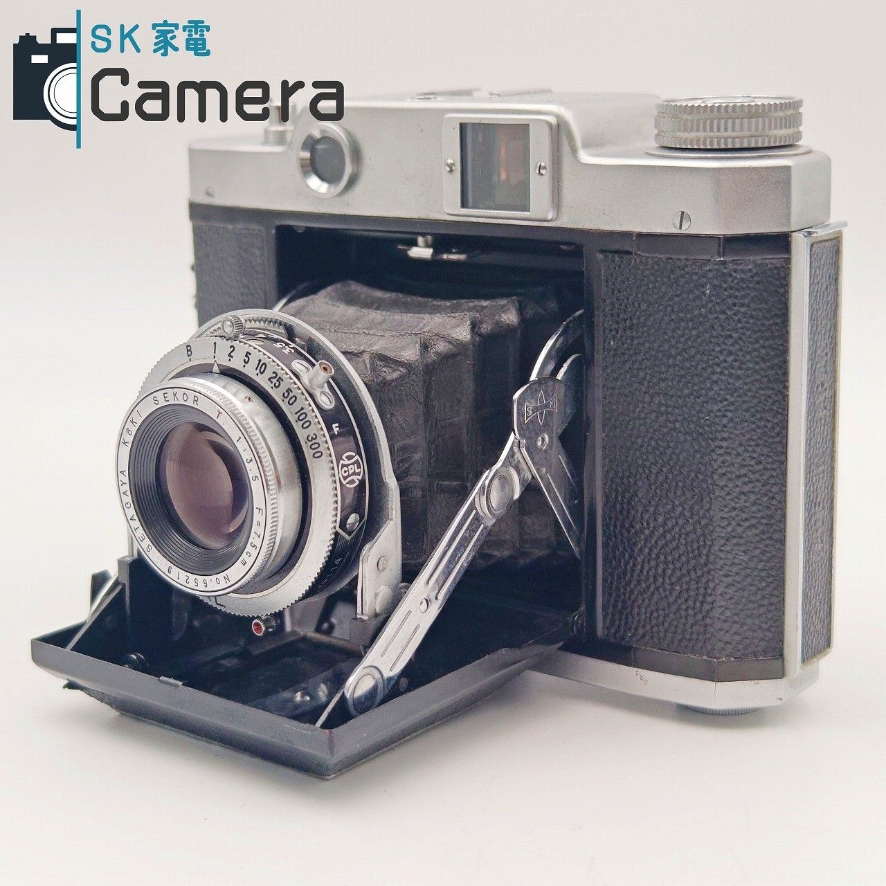 中古】 MAMIYA-6 SEKOR T 7.5cm F3.5 マミヤ 蛇腹カメラ マミヤ6