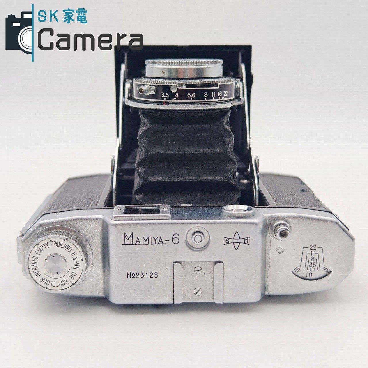 中古】 MAMIYA-6 SEKOR T 7.5cm F3.5 マミヤ 蛇腹カメラ マミヤ6