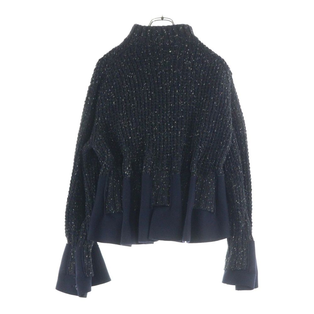 19AW sacai サカイ コート ドッキング ハイネック ニット 【公式通販】