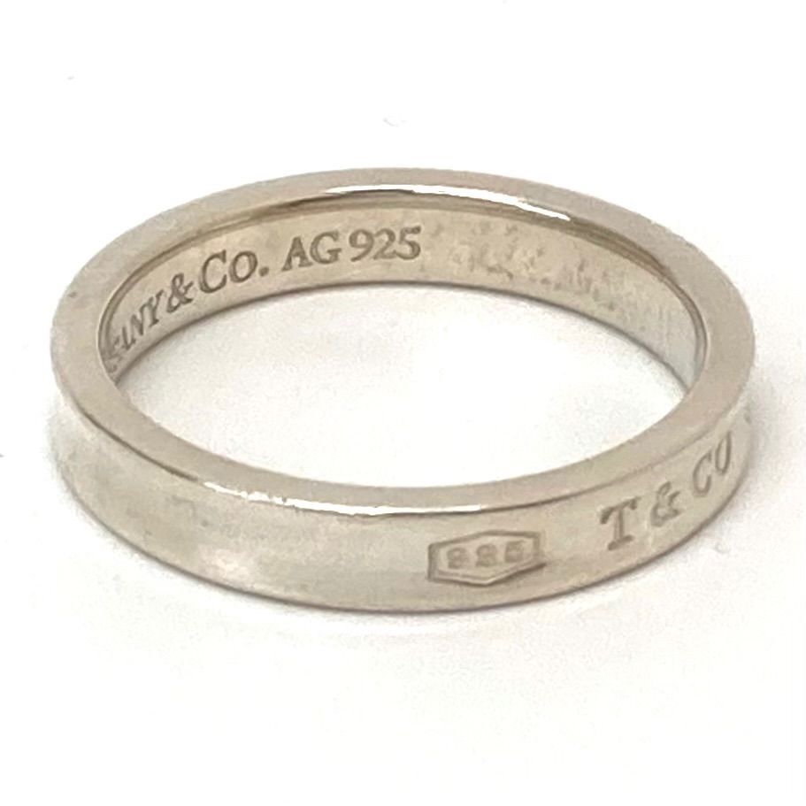 ◇Tiffany&Co.◇ティファニー 1837 シルバー925 ナローリング 21号