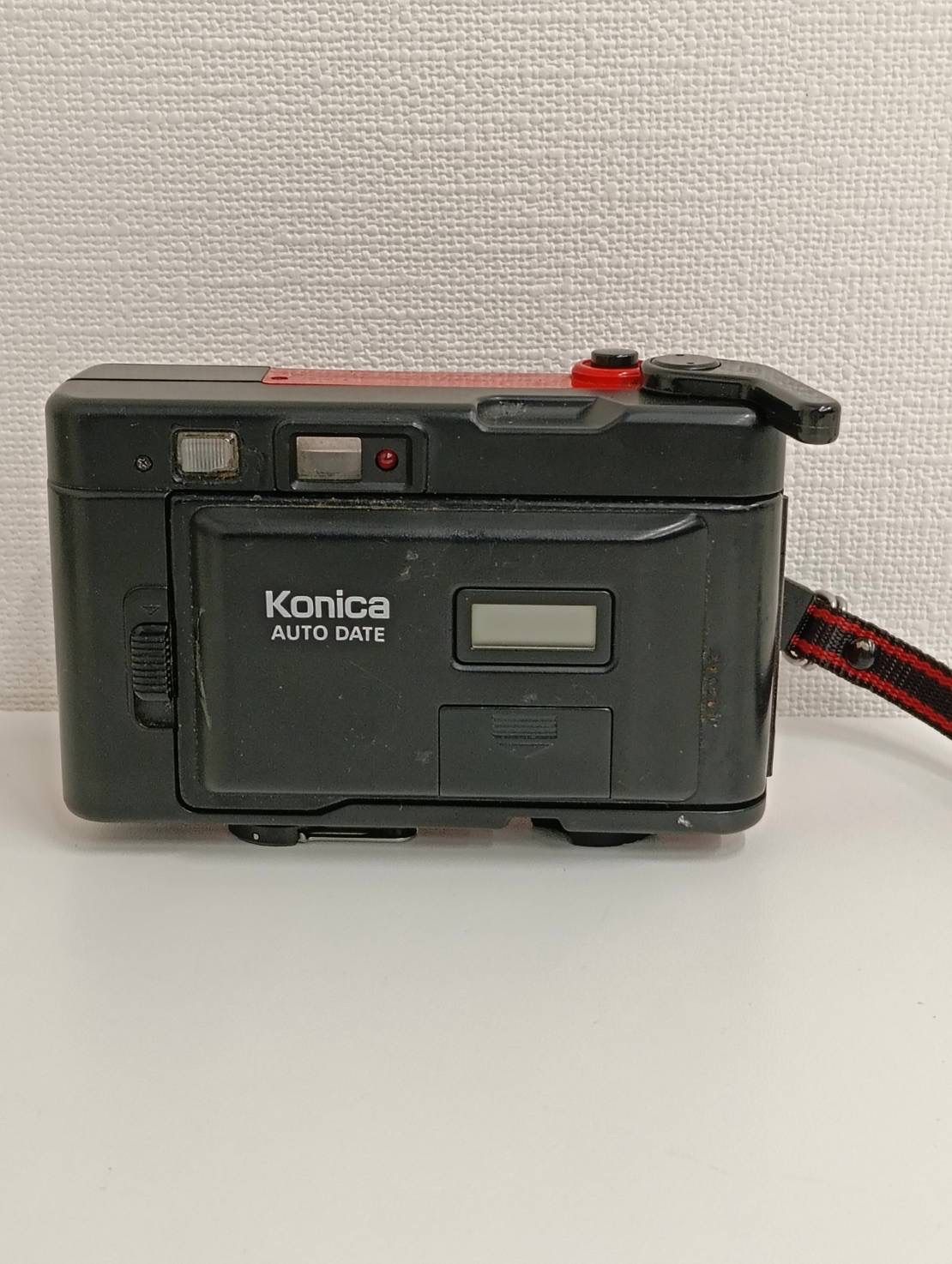 中古品】 KonicaコニカEFJ AUTO DATE フィルムカメラ 赤レッド カメラ