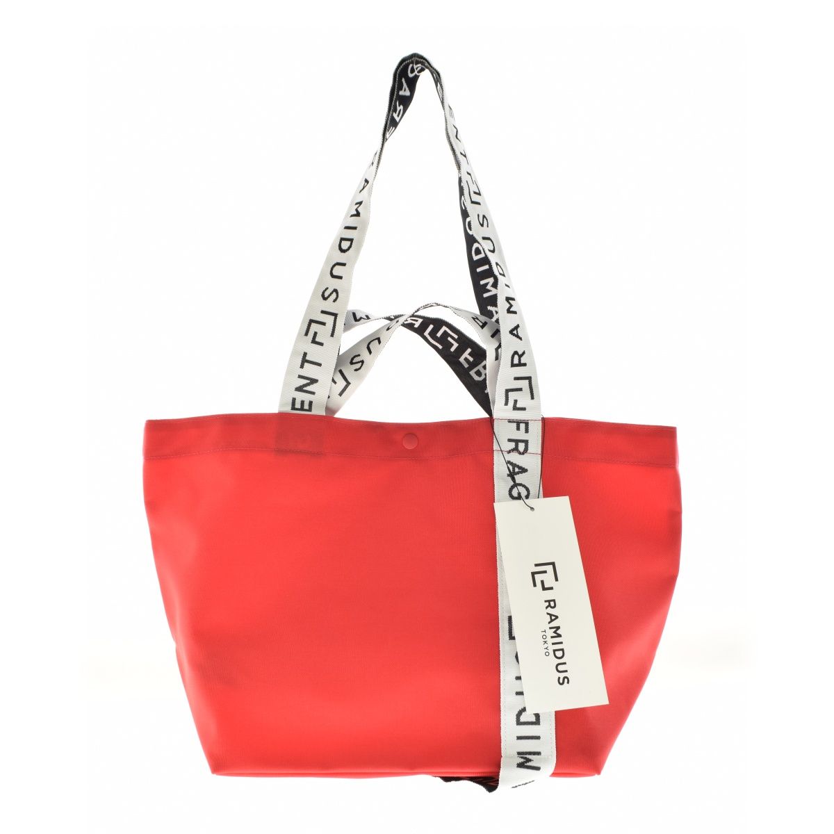 RAMIDUS×fragmentdesign】B008104 RAMIDUS SQUARE TOTE BAG (S) 2WAY 