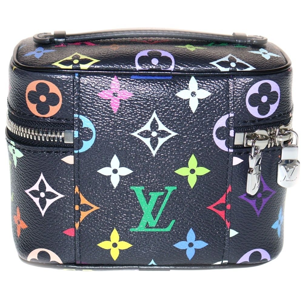 ルイヴィトン　モノグラム　ミニ　ハンドバッグ　ポーチ LOUIS VUITTON (ルイヴィトン) モノグラム マルチカラー ニース ミニ