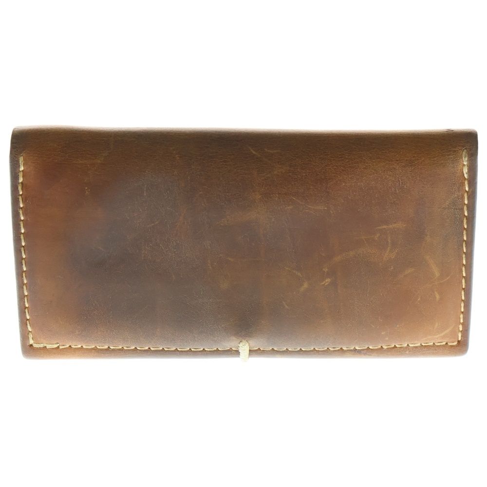 goro's (ゴローズ) 三つ折り長財布 レザーウォレット ブラウン - メルカリ