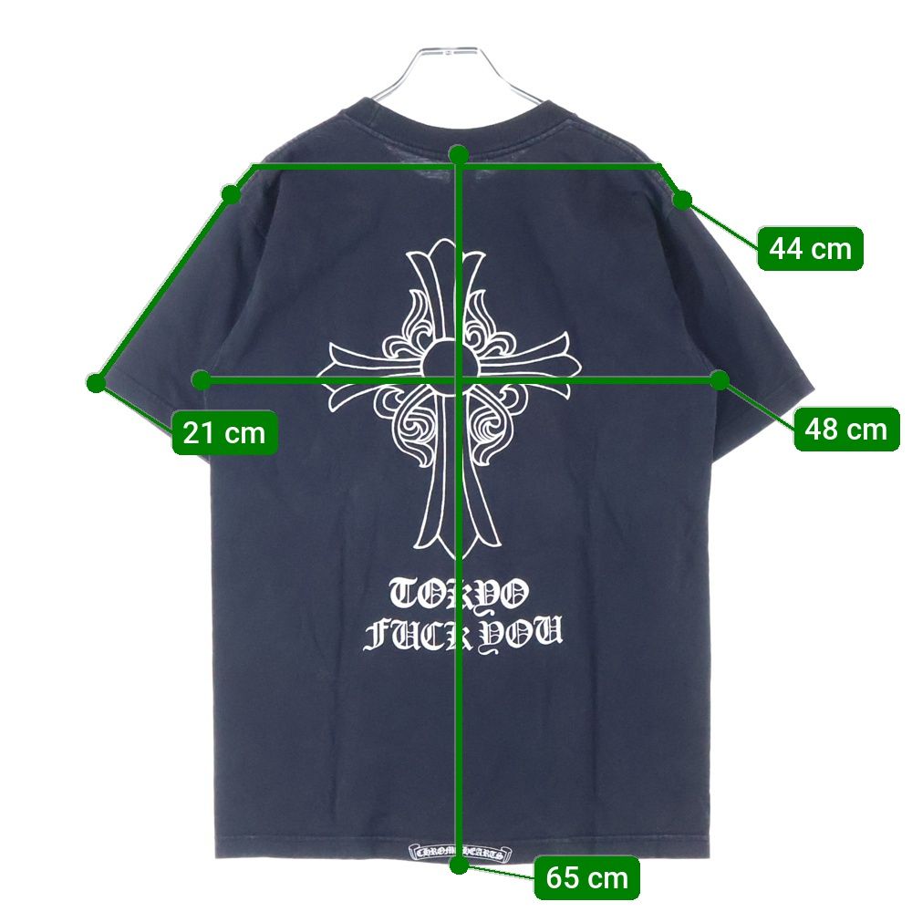 CHROME HEARTS (クロムハーツ) OLD BACK CROSS TEE TOKYO オールド