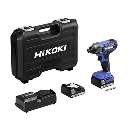 迅速に発送 HiKOKI ハイコーキ 14 4 V コードレス インパクトドライバ 2 0 Ah 蓄電池 充電器 ケース付 FWH DF BG ブルー 19 da 3 d 5 f
