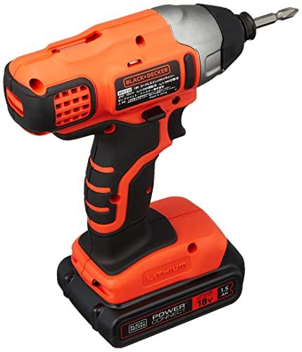  迅速に発送 ブラックアンドデッカー BLACK DECKER コードレス インパクトドライバー ソフトインパクト DIY 電動工具 穴あけ 締付工具 ワンタッチ ビット交換 18 V 1 5 Ah バッテリー 付き f 92 ec 7 d 4 その他 キッチン 食器