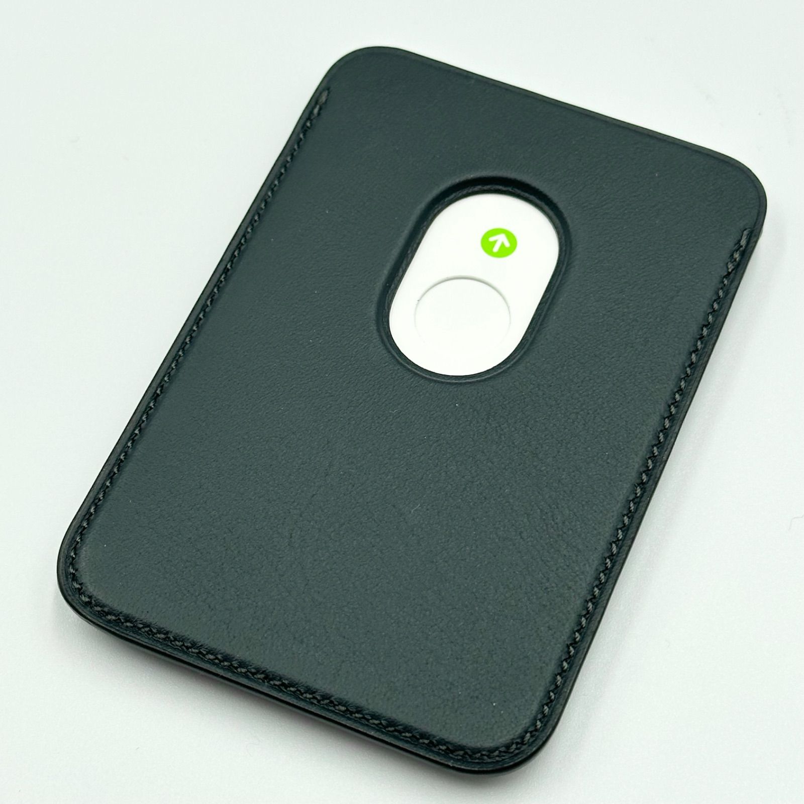 【美品】純正 MagSafe対応 iPhone レザーウォレット・ミッドナイトB Apple 純正 iPhone レザーウォレット MagSafe対応 ミッドナイト