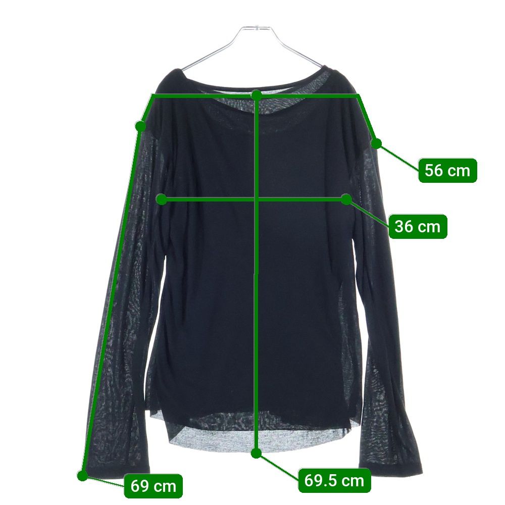 NO/FAITH STUDIOS (ノーフェイスストゥディオス) レイヤード 長袖T