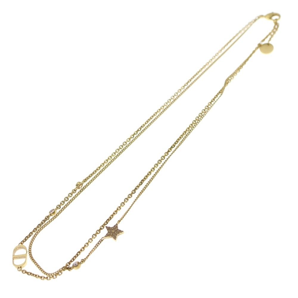 M*i様 超希少！Christian Dior ワイドチェーン カラーストーン 20062fd31e279dbec17602595d0bc5