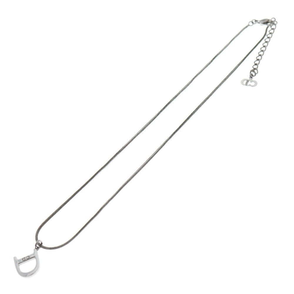 Christian Dior (クリスチャンディオール) Dロゴ ネックレス