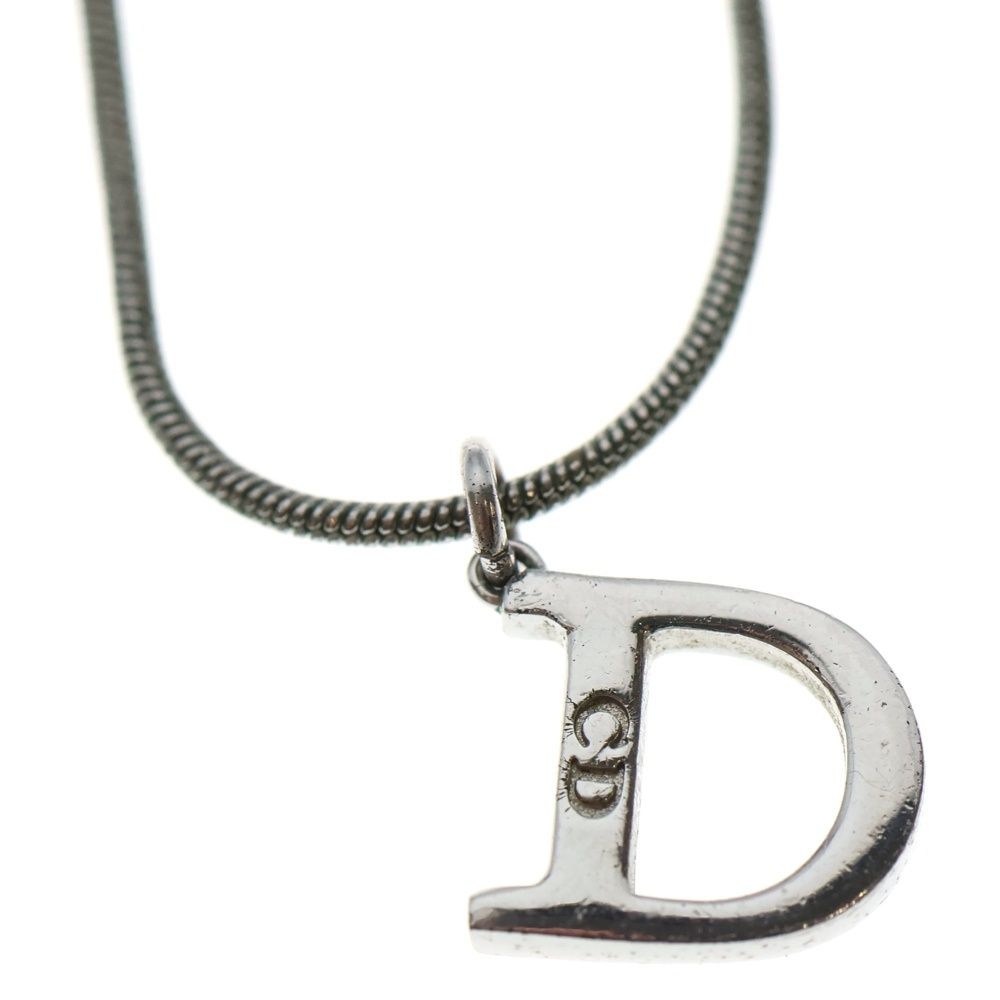 Christian Dior (クリスチャンディオール) Dロゴ ネックレス