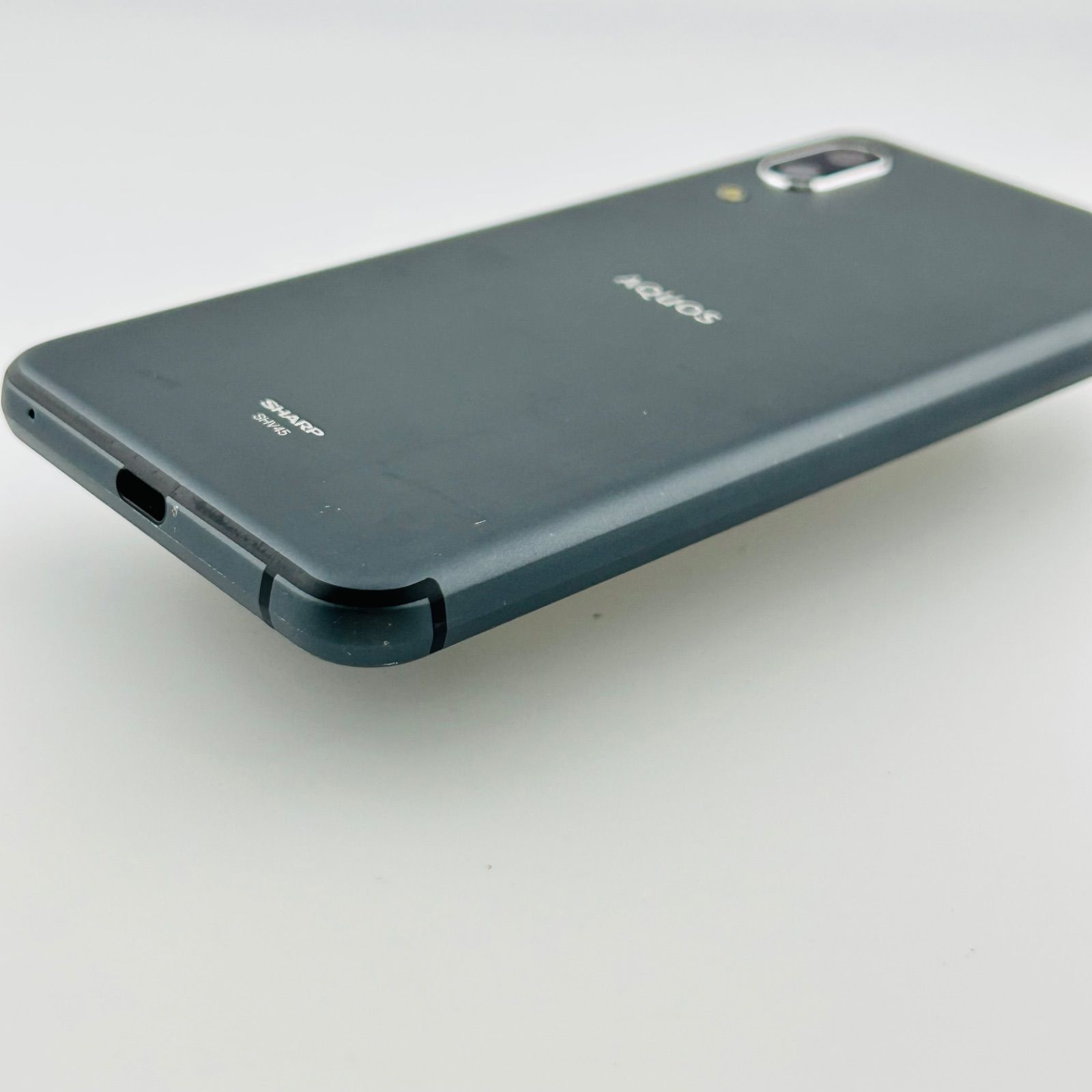 バッテリー良好 AQUOS sense3 SHV45 64GB ブラック SIMフリー(sim