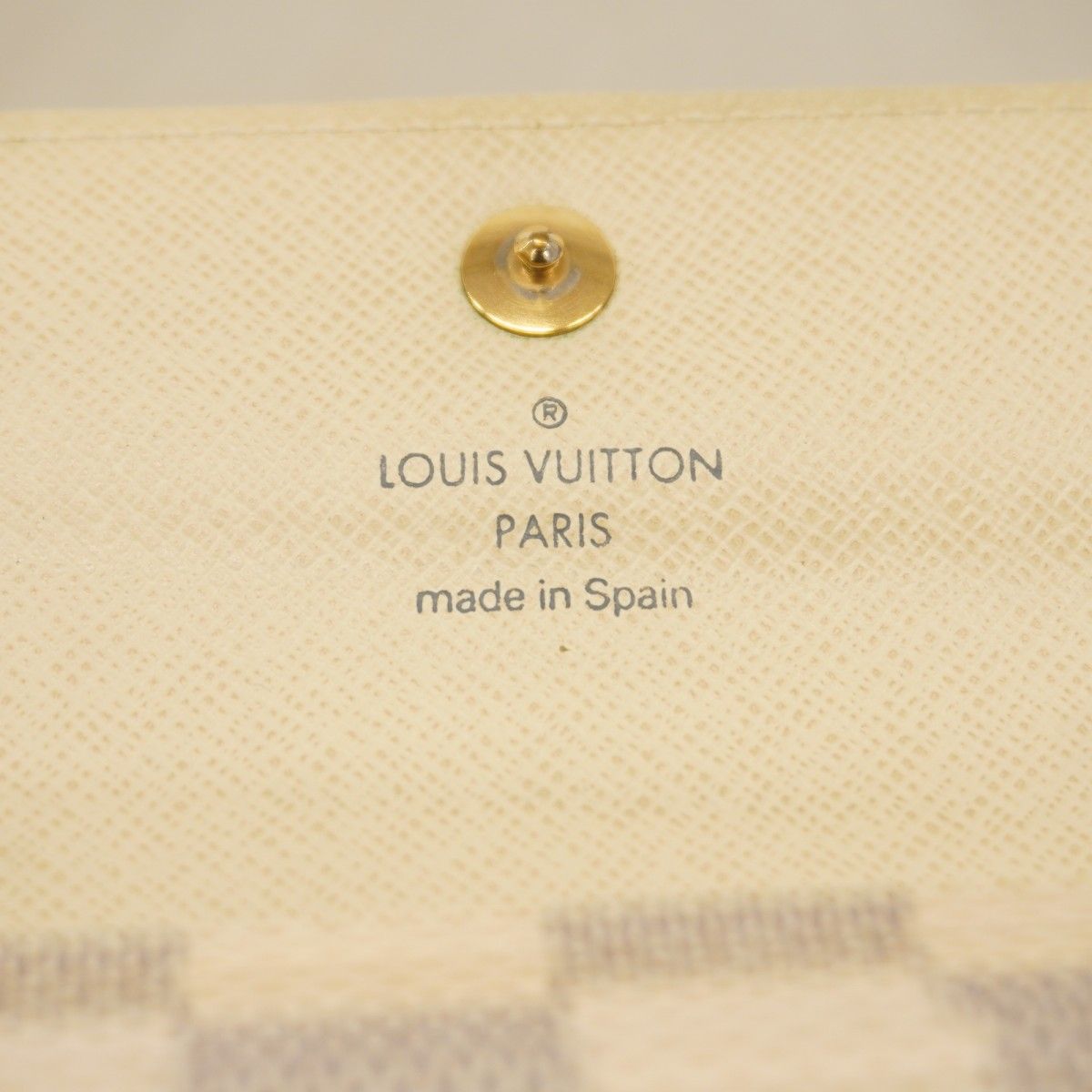 6ac2317-k】ルイヴィトン 三つ折り財布 ダミエ・アズール