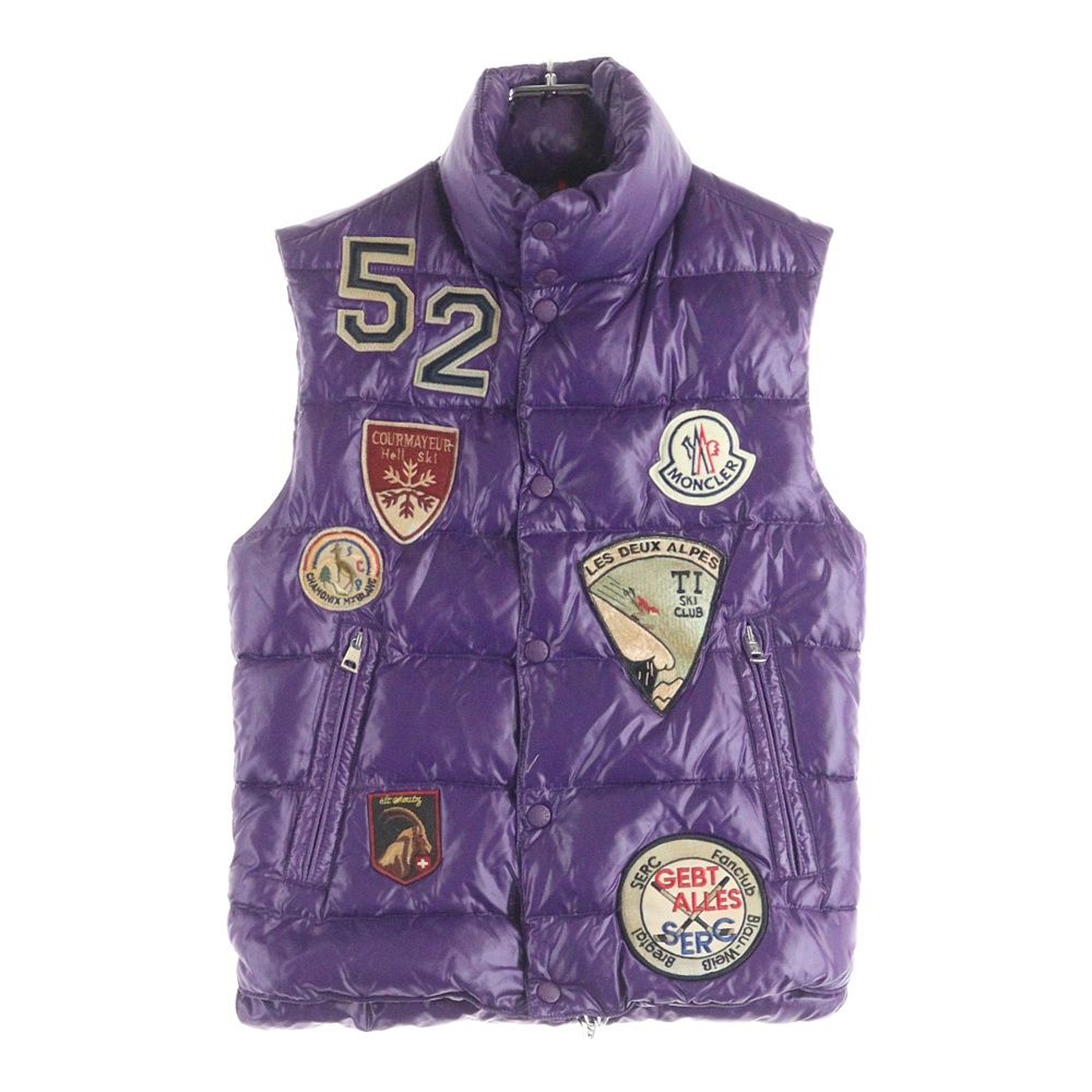 MONCLER (モンクレール) ワッペンロゴ ナンバリング スタンドカラー