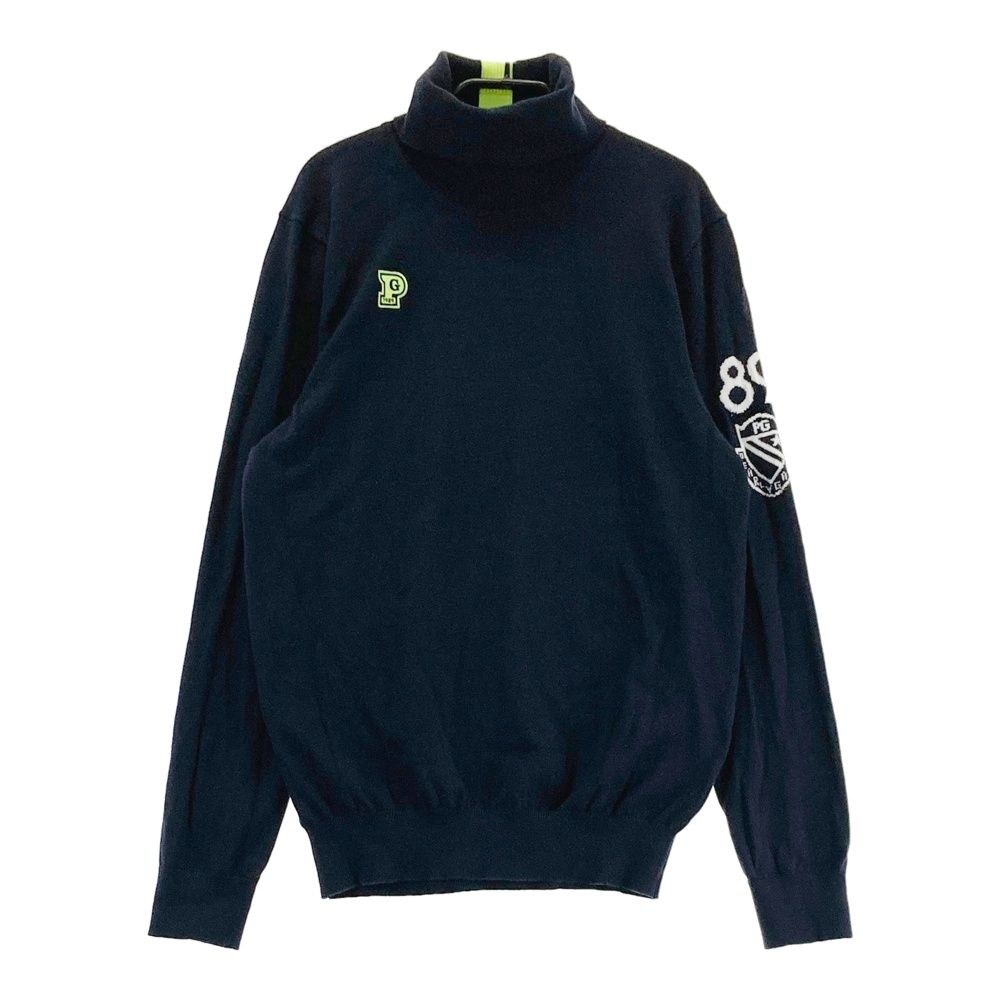 PEARLY GATES タートルネックセーター ネイビー　サイズ4 サイズ：4 PEARLY GATES パーリーゲイツ タートルネック ニット