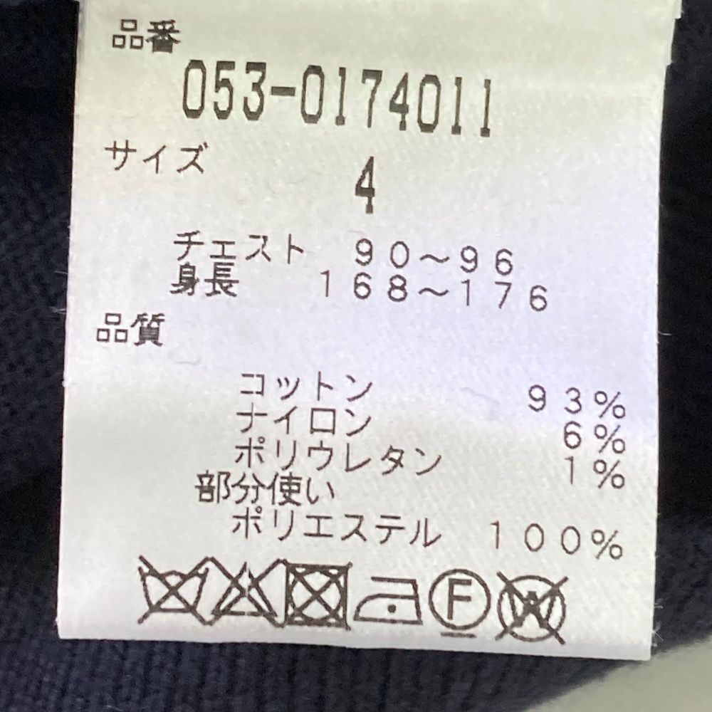 サイズ：4 PEARLY GATES パーリーゲイツ タートルネック ニット