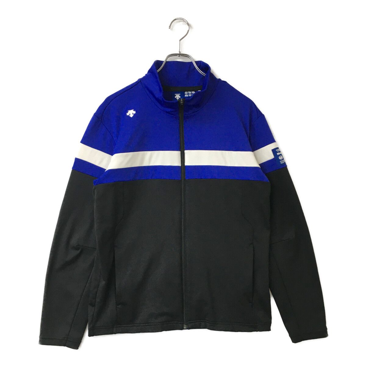中古 メンズ デサントゴルフ DESCENTE GOLF ブルゾン O 黒×青系
